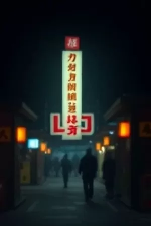 影片《深海邮差》海报，潜水舱内的人影与舱外深蓝海水