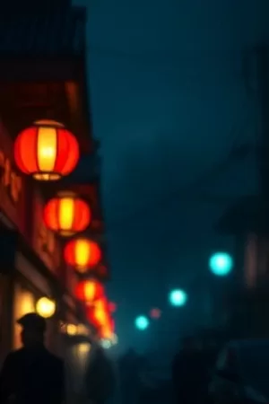 影片《静默交响曲》海报，无人的音乐厅与整整一排空座椅